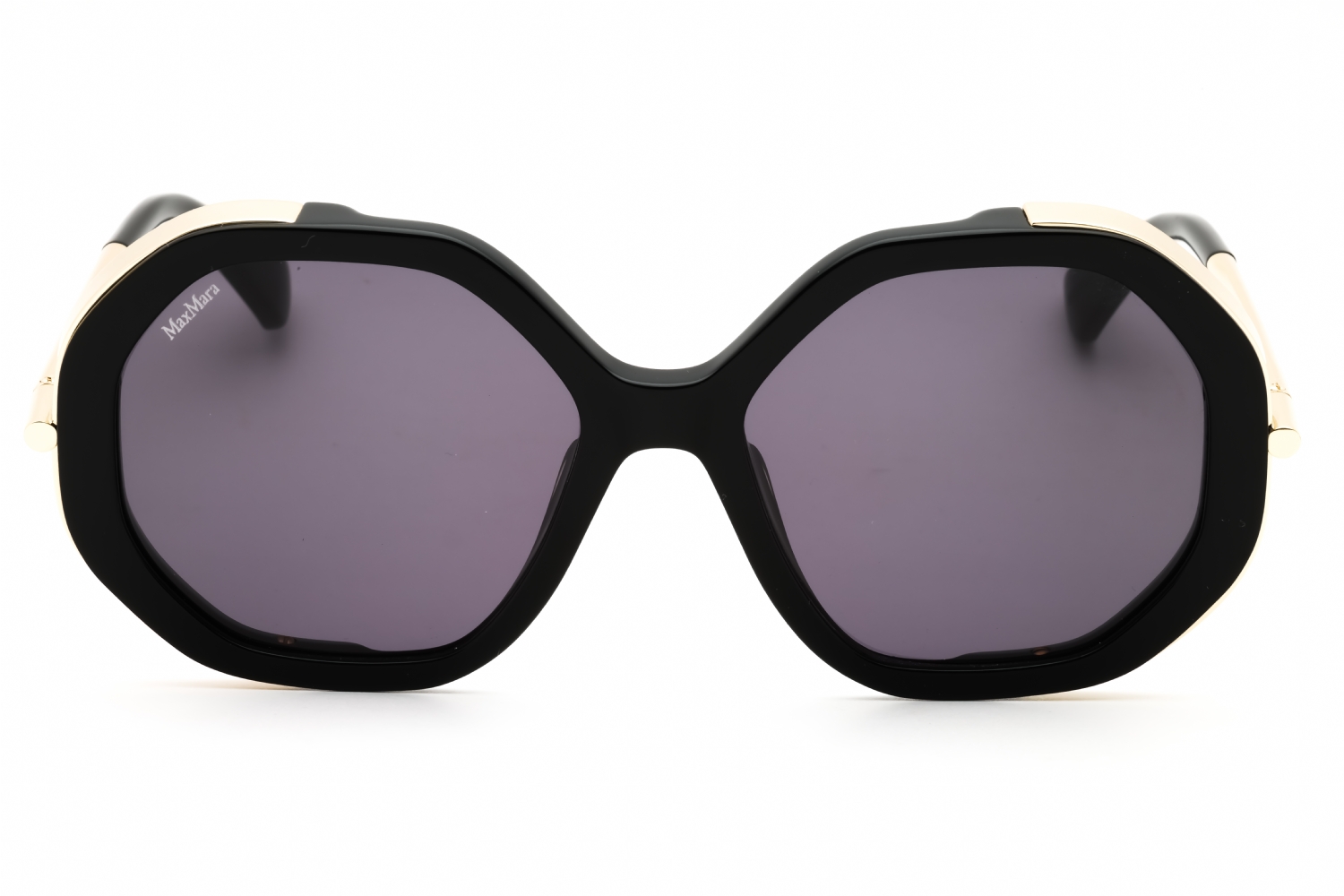Max Mara MM0094 - Shiny Black, Acetate, Mixed Shapes frame