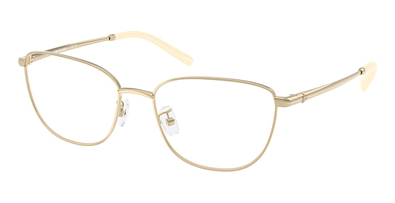 Tory Burch TY1093 - Light Gold, Metal, Oval frame