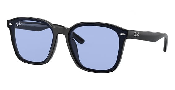 Ray-Ban RB4392D - Black, Acetate, Rectangle frame
