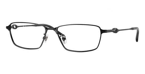 Diesel DL5008D - Shiny Black, Metal, Rectangle frame