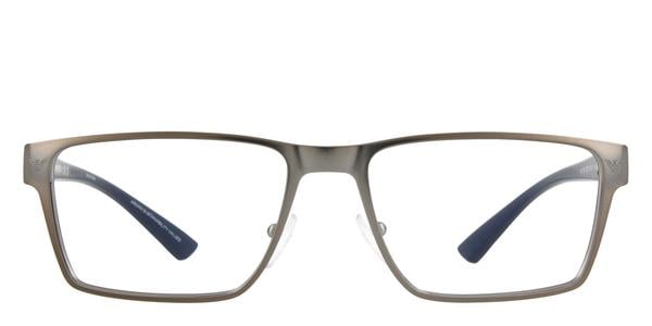 Emporio Armani EA1157 - Matte Gunmetal, Plastic, Rectangle frame