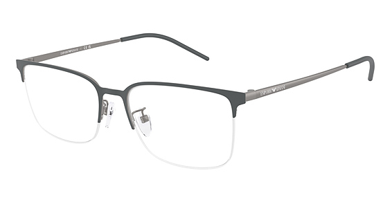 Emporio Armani EA1179D - Matte Grey, Metal, Rectangle frame
