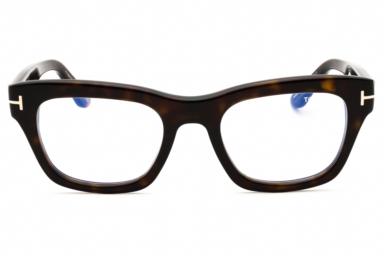 Tom Ford FT6036-B - Dark Havana/clear, Acetate, Rectangle frame