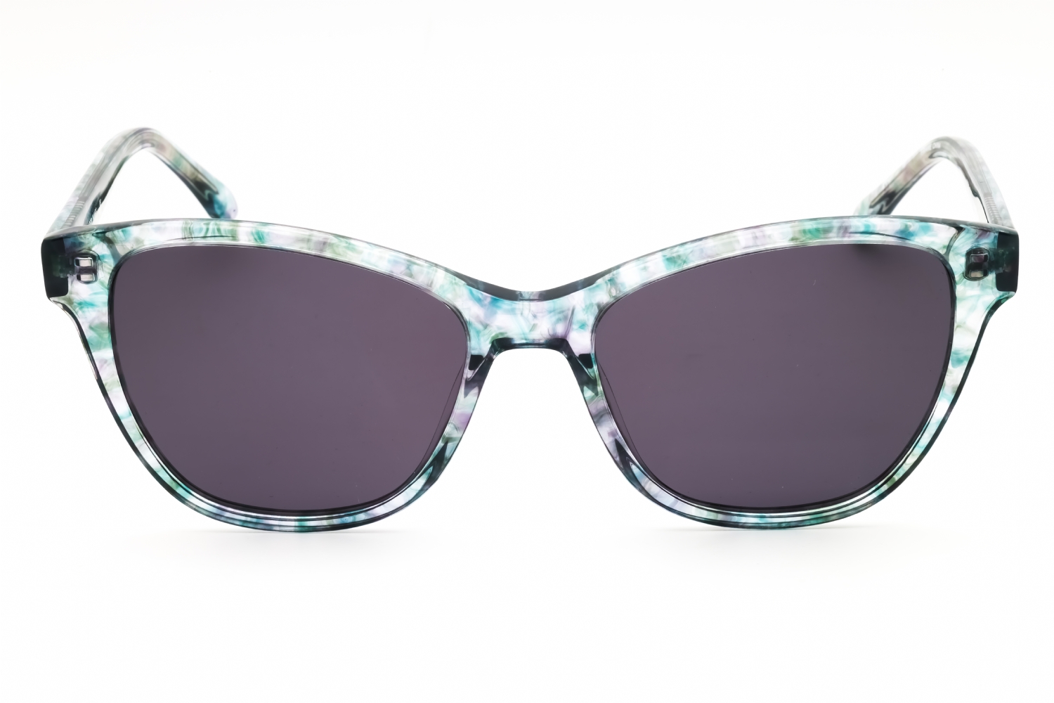 Draper James DJ7042 - Teal Floral, Acetate, Cat Eye frame
