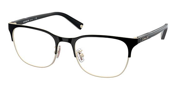 COACH HC5131 - Black, Metal, Oval frame