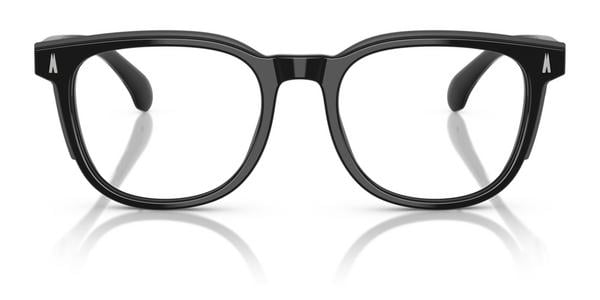 Moncler ME2002 - Shiny Black, Acetate, Oval frame