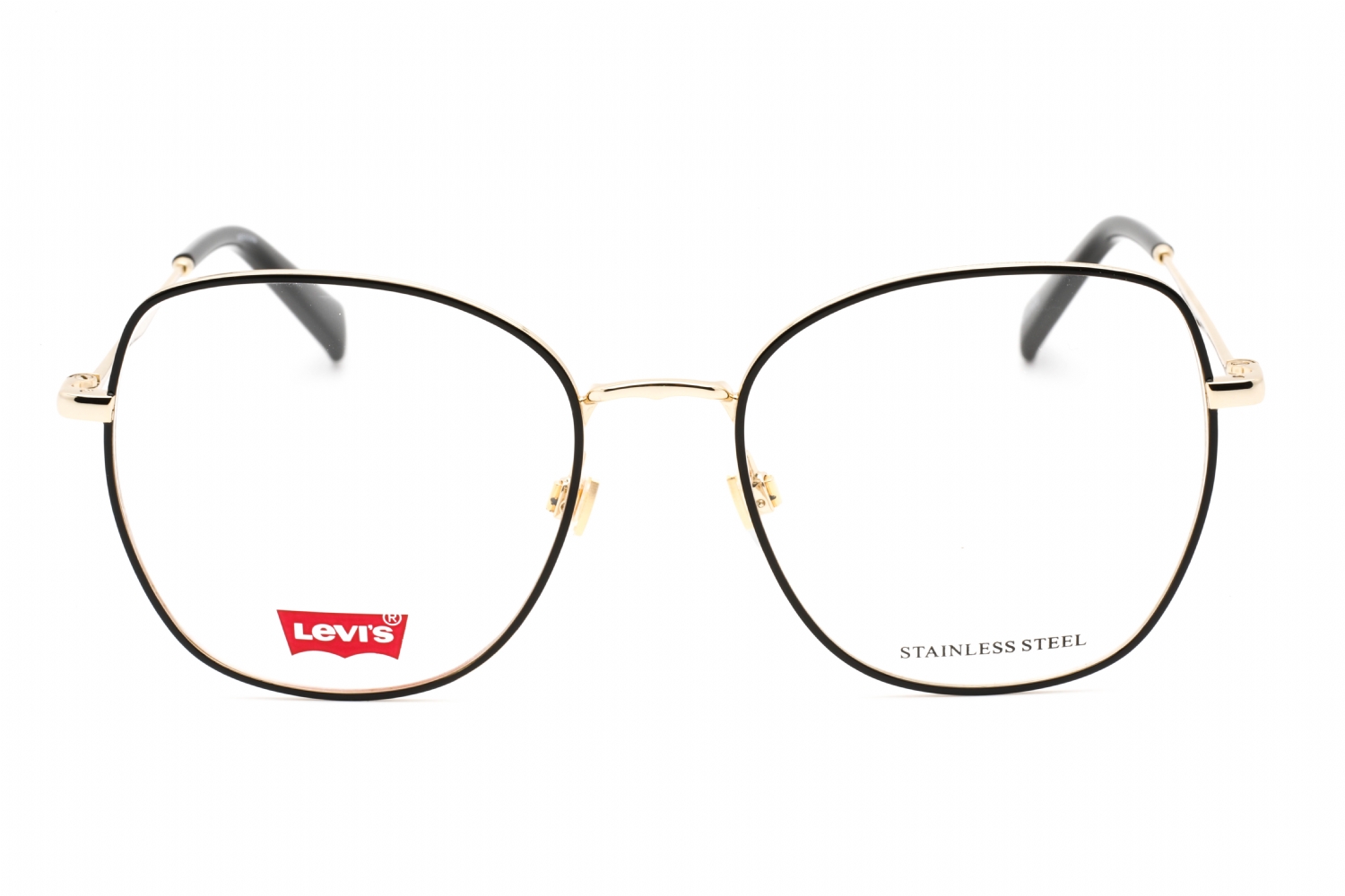 Levis LV 5023 - Black, Metal, Rectangle frame