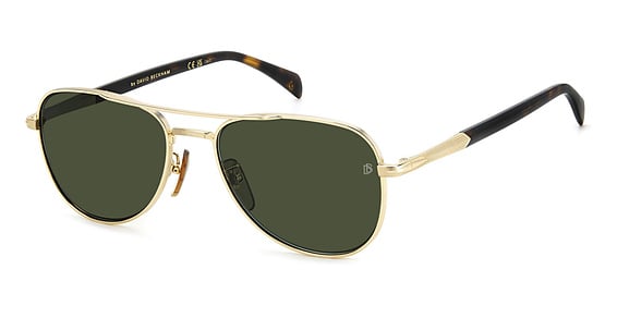 David Beckham DB 1175/S - Gold Havn, Metal, Aviator frame