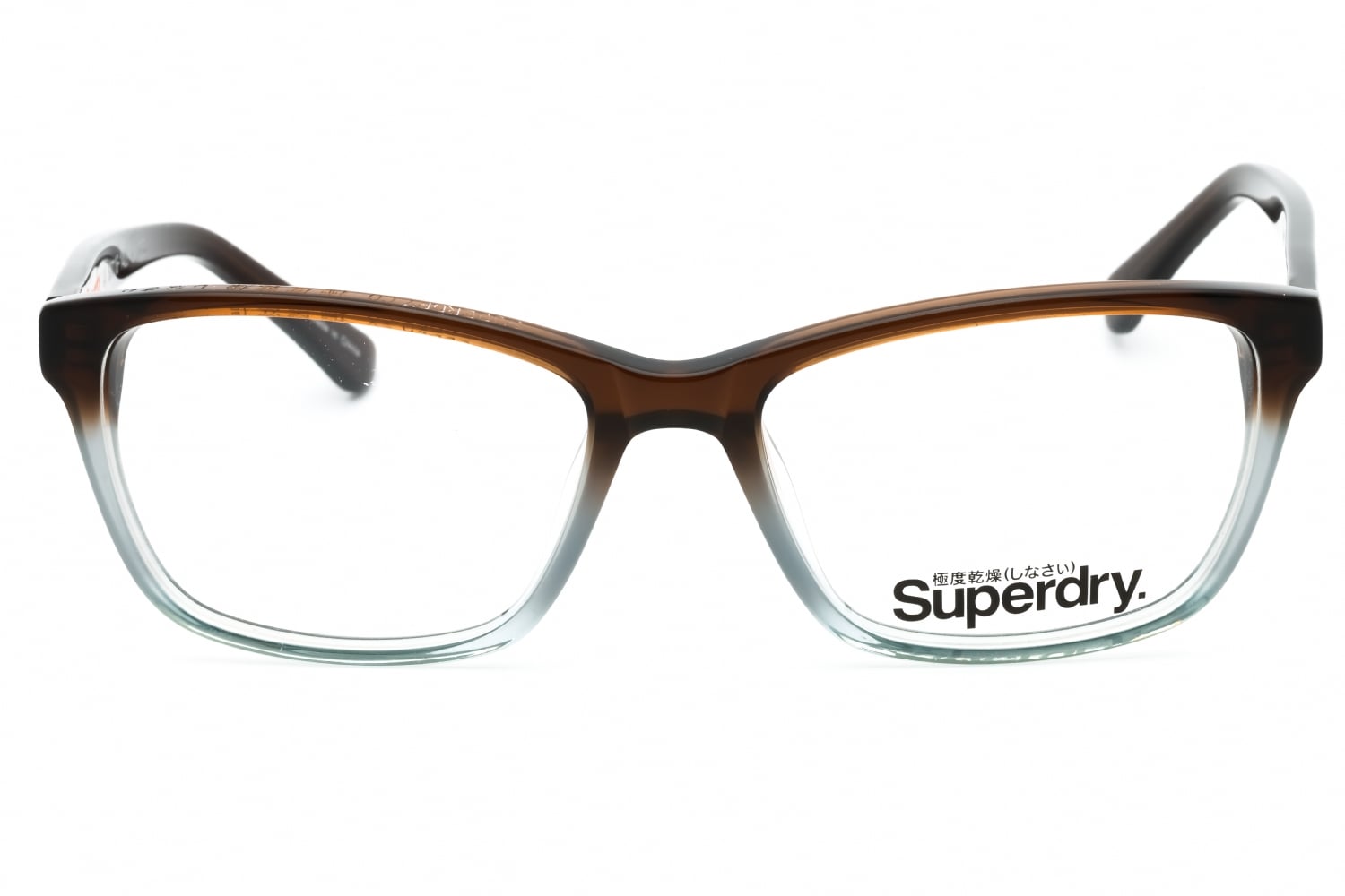 Superdry SDO-LEIGH - Brown/navy Gradient, Plastic, Rectangle frame