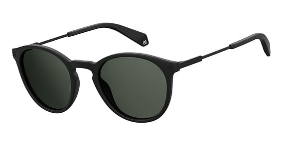 Polaroid PLD 2062/S - 003m9 Mtt Black, Plastic, Round frame