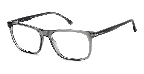 Carrera 351 - Grey Horn, Acetate, Rectangle frame
