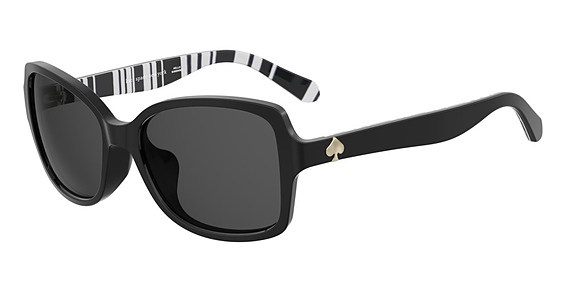 Kate Spade Ayleen/F/S - 807m9 Black, Plastic, Rectangle frame