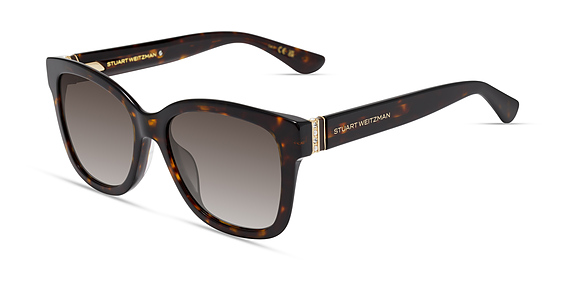 Stuart Weitzman WZN 8007/G/S - 086ha Hvn, Acetate, Rectangle frame