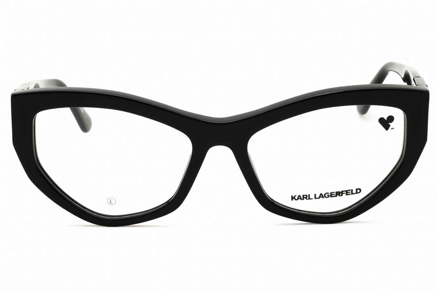 Karl Lagerfeld KL6211 - Black, Acetate, Cat Eye frame