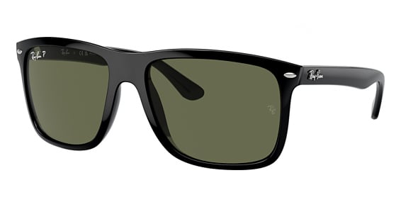 Ray-Ban RB4547 BOYFRIEND TWO - Black, Acetate, Rectangle frame