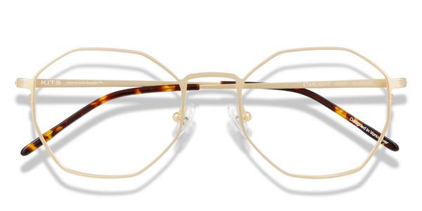KITS Starlight - Gold, Titanium, Geometric frame