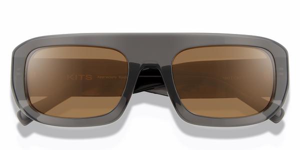 KITS Cole Sun - Grey, Acetate, Flat-Top frame