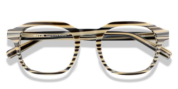 KITS Monday Lift-off™ SE - Driftwood, Acetate, Rectangle frame