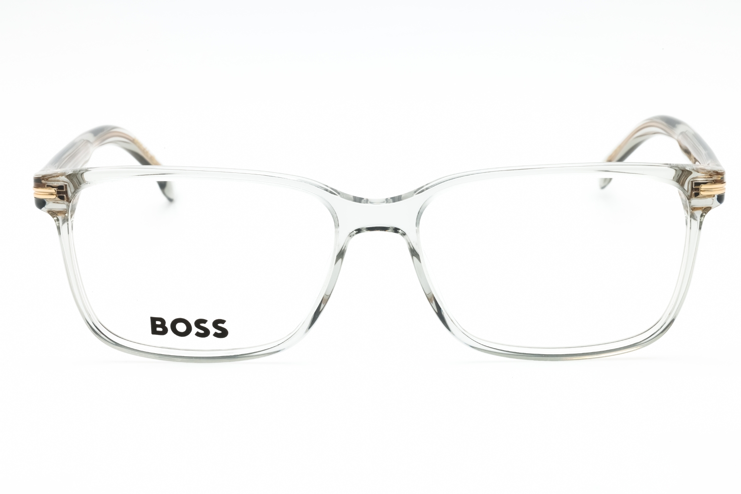 Hugo Boss BOSS 1511 - Grey, Plastic, Rectangle frame
