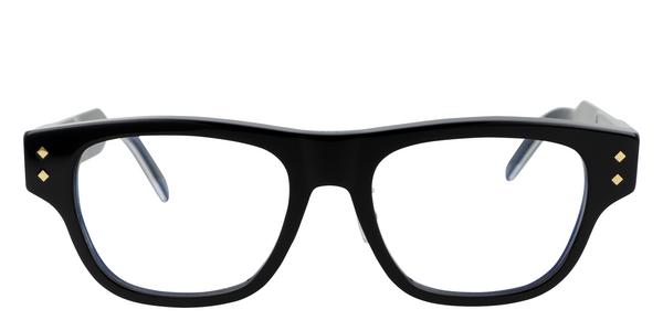 Dior DM40158F-CL - Black Crystal Bordeaux, Acetate, Rectangle frame