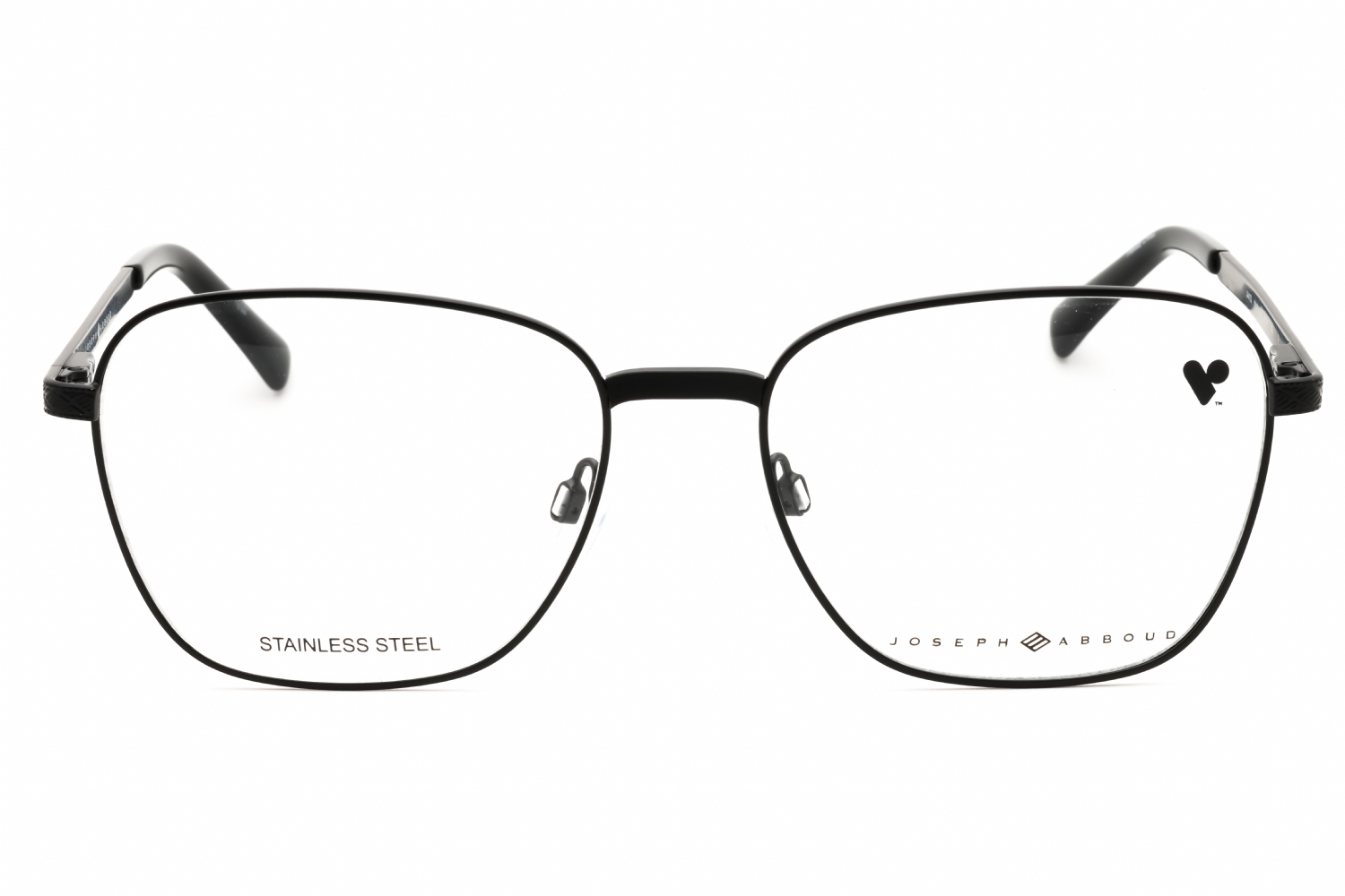 Joseph Abboud JA4103 - Black, Stainless Steel, Rectangle frame