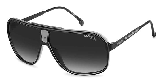 Carrera Grand Prix 3 - 08awj Blackgrey, Plastic, Rectangle frame