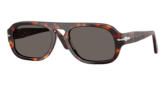 Persol PO3369S - Havana, Plastic, Aviator frame