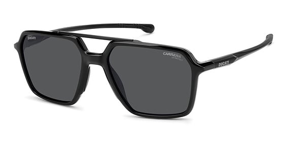 CARRERA DUCATI Carduc 042/S - 807ir Black, Plastic, Rectangle frame