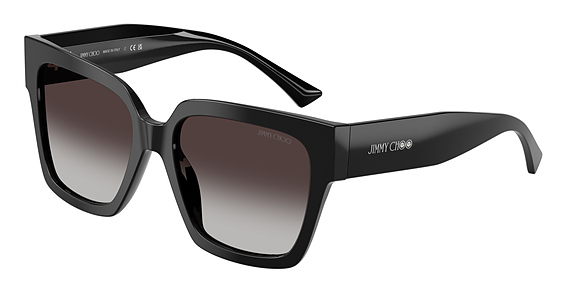 Jimmy Choo JC5047B - Black, Plastic, Rectangle frame