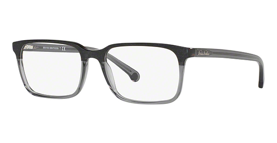Brooks Brothers BB2033 - Grey Wood, Plastic, Rectangle frame