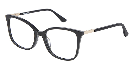 Juicy Couture JU 287 - Black, Acetate, Rectangle frame