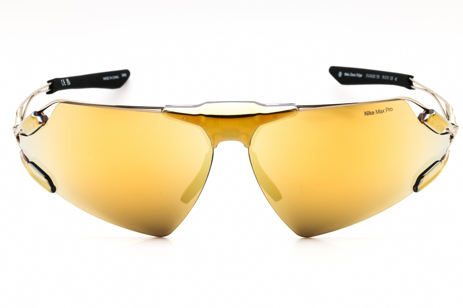 Nike NIKE ZEUS EDGE EV24030 - Gold, Titanium, Oval frame