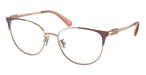 COACH HC5148 - Shiny Rose Gold, Metal, Cat Eye frame