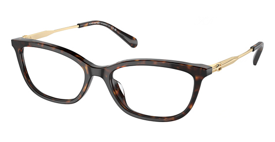 COACH HC6237U - Dark Tortoise, Plastic, Oval frame