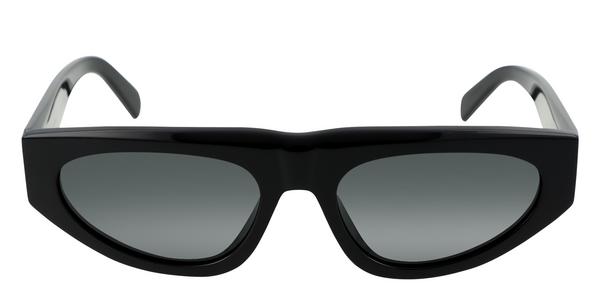 Celine CL40315U - Shiny Black, Acetate, Geometric frame