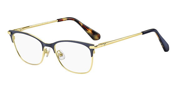 Kate Spade Bendall - Blue, Stainless Steel, Rectangle frame