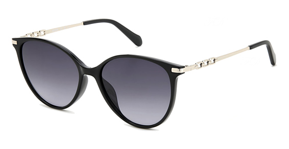 Fossil FOS 2137/G/S - 8079o Black, Plastic, Cat Eye frame