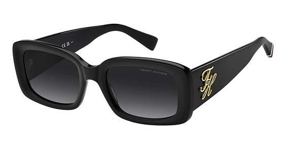 Tommy Hilfiger TH 2343/S/US - 8079o Black, Acetate, Rectangle frame
