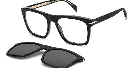 David Beckham DB 7000/CS - 807m9 Black, Acetate, Rectangle frame
