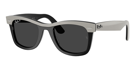 Ray-Ban RB2240 WAYFARER - Grey ON Black, Plastic, Oval frame