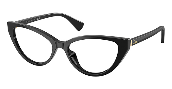 Ralph Lauren RA7181U - Shiny Black, Plastic, Cat Eye frame