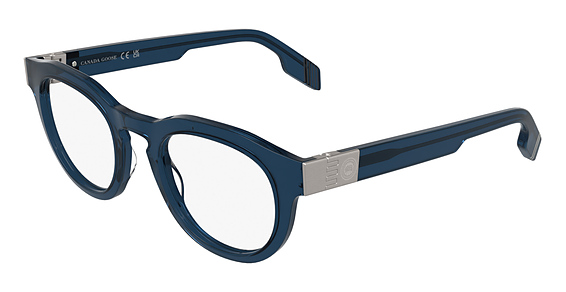 Canada Goose GC25610E - Transparent Blue, Plastic, Oval frame