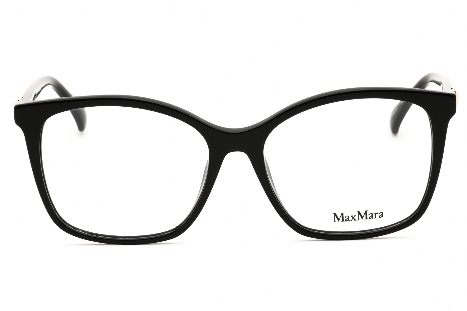Max Mara MM5023 - Shiny Black, Acetate, Rectangle frame
