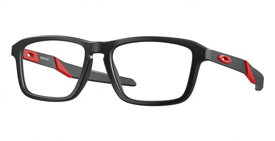 Oakley OY8023 QUAD OUT - Satin Black, Acetate, Rectangle frame