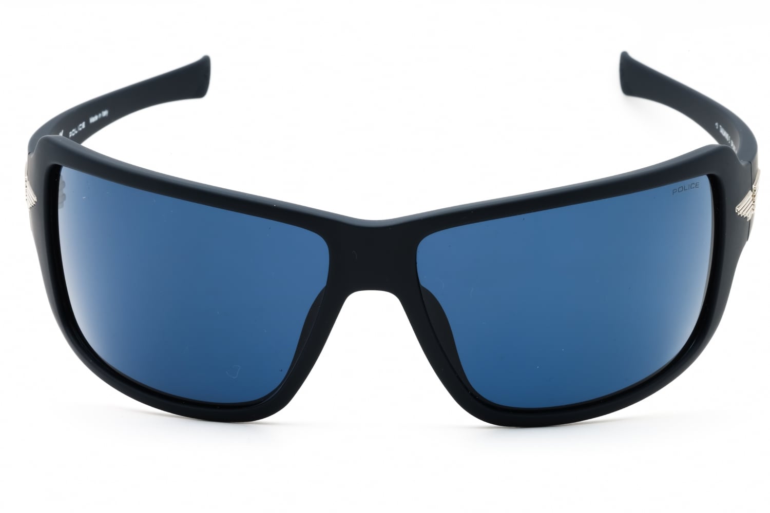 Police SPLN37M - Dark Navy, Acetate, Wrap-Around frame
