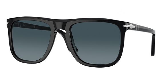 Persol PO3336S - Black, Plastic, Rectangle frame