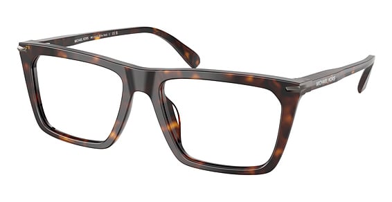 Michael Kors MK4157U ECHO PARK - Dark Tortoise, Plastic, Rectangle frame