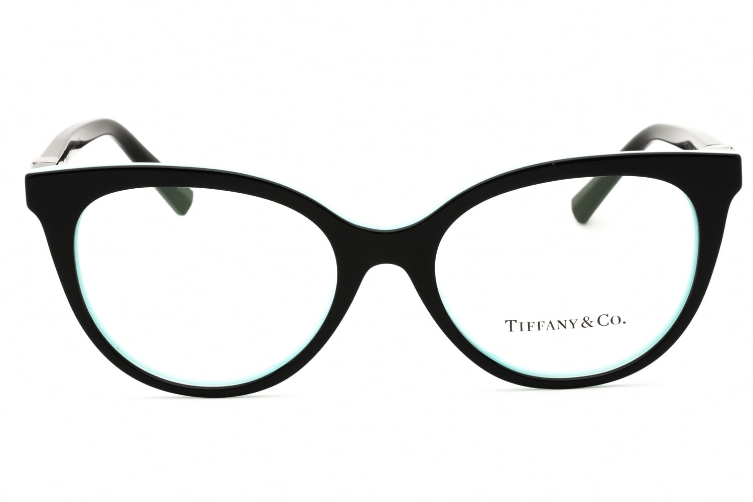 Tiffany 0TF2277 - Black ON Tiffany Blue, Acetate, Cat Eye frame