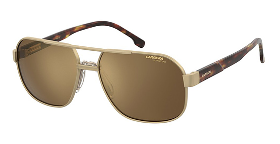 Carrera C Flex 12/G/S - Aozyl Mt Gd, Stainless Steel, Rectangle frame