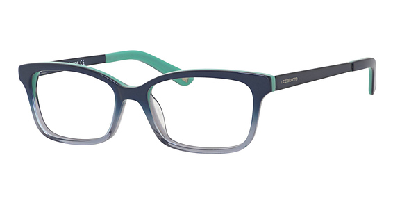 Liz Claiborne L 441 - Shaded Blue Grey, Acetate, Cat Eye frame